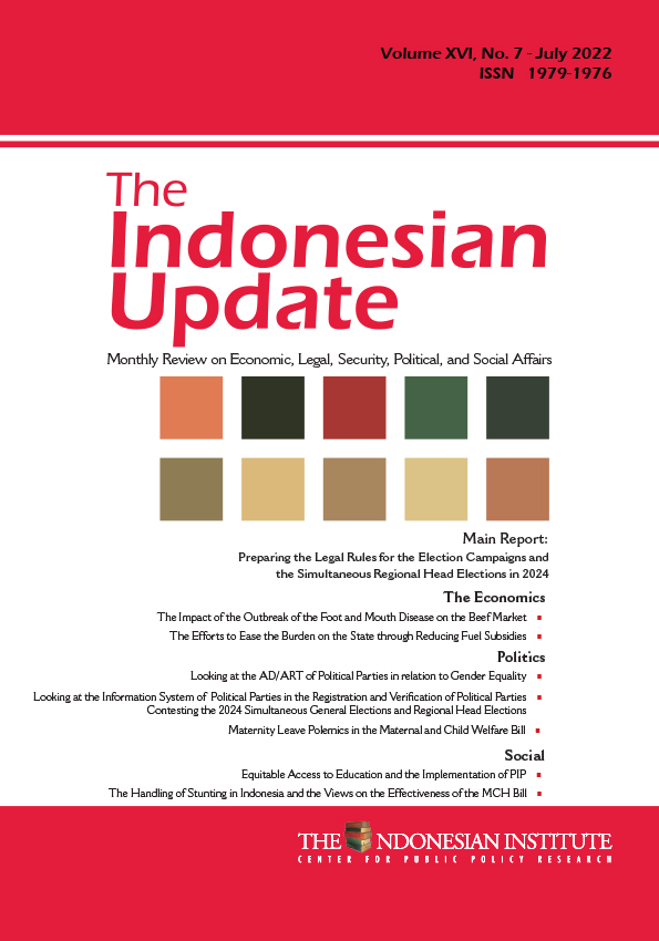 The Indonesian Update — Volume XVI, No.7 – July 2022 (English Version)