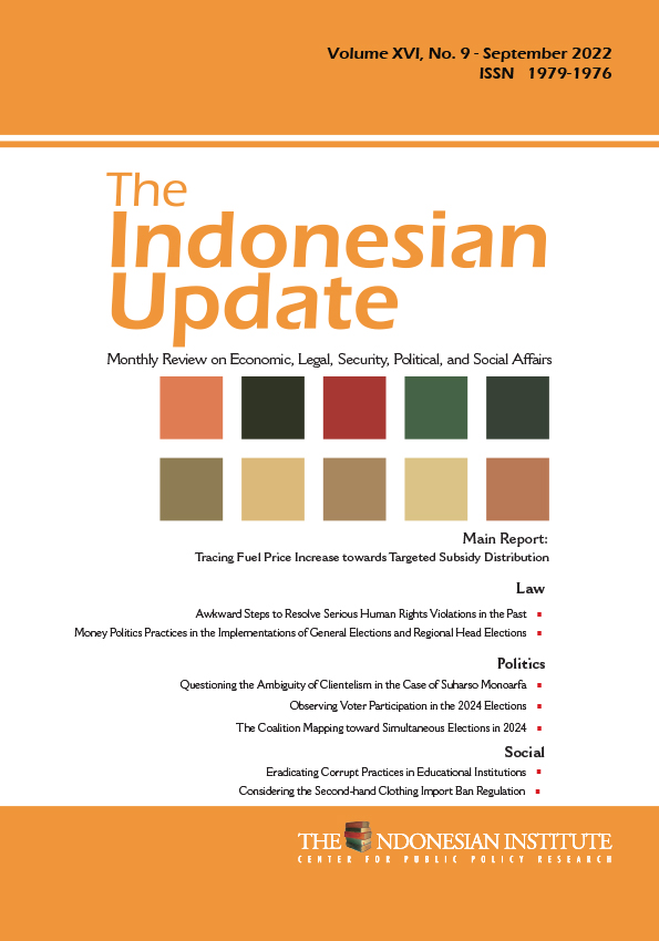 The Indonesian Update — Volume XVI, No.9 – September 2022 (English Version)