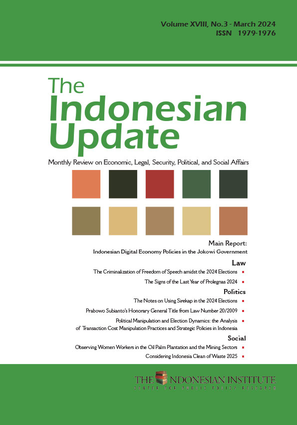 The Indonesian Update — Volume XVIII , No.3 – March 2024 (English Version)